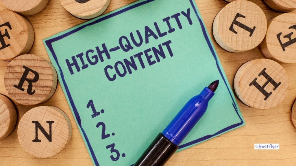 Creating High-Quality Content